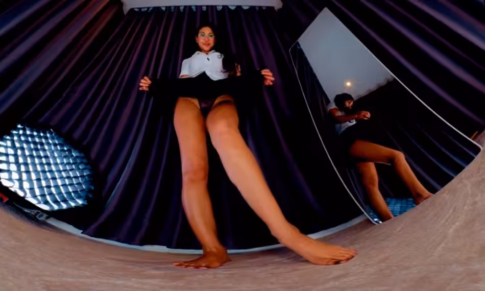 Kay Yuma in ASMR on Top Stay Down There for Me, photo 2 of 4