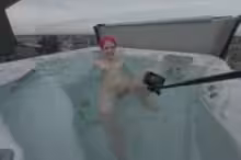 Lily Angelic in Behind The Scenes - Naked And Masturbating With Lily Angelic In The Jacuzzi And Showering Afterwards, photo 1 of 4