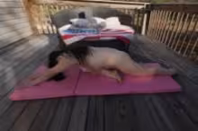 Riley Reigns in Brunette Beauty Riley Reigns Nude Yoga And Masturbation, photo 3 of 4
