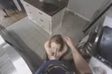 Jess Toyst in Coffee Time Kitchen Blowjob, photo 3 of 4