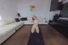 Phoneixa in Hot Young Phoenixa - Naked Yoga Namaste, photo 2 of 4