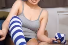 Kaho Tamashiro in Japanese Women Get Men Off Using Socks, photo 1 of 4