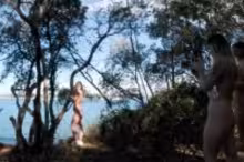 Rebeka Ruby and Emmux in Kayaking and Hiking Nude on an Abandoned Italian Island on Vacation, photo 4 of 4