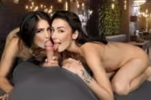 On the Double CGI Restaurant VR porn