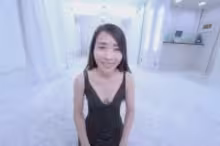 Kiki King in Sexy Asian Kiki King Strips For You In The White Studio, photo 1 of 4