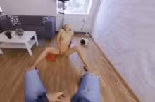 Stunning Slender Brunette With Perky Tits Polinas Hottest Moments VR porn