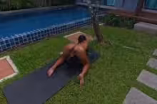 Tequilla in Thai Girl Hot and Sweaty Oil Workout, photo 3 of 4