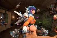 Gentletouchvr Cgi in Underwatch: Astronaut's Halloween Special Full-body Passthrough, photo 2 of 4
