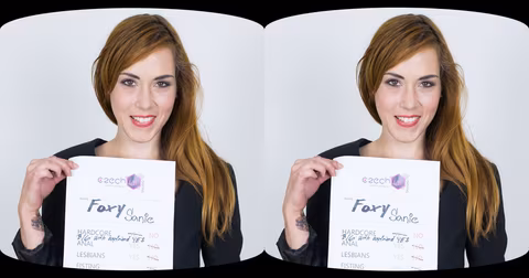 Czech VR Casting 029  Foxy Sanie VR Porn Video