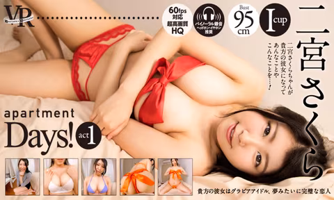 Sakura Ninomiya  Apartment Days Act 1 VR Porn Video