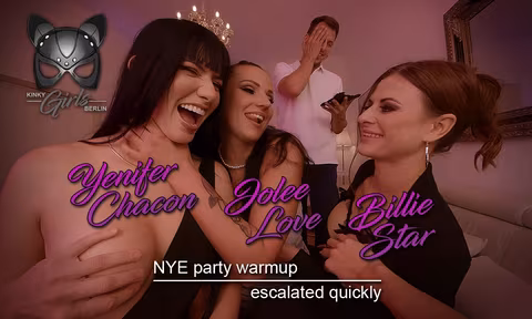 NYE Party Games Turn Into A Littly Group Bang  Thats Better Than Fireworks For Sure VR Porn Video