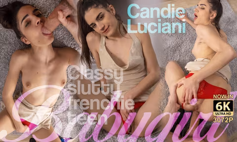 Classy Slutty Frenchie Teen VR Porn Video