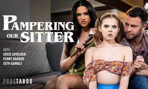 Pampering Our Sitter VR Porn Video