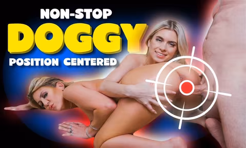 12 Doggy Threesome Nonstop Compilation Position Centered VR porn video