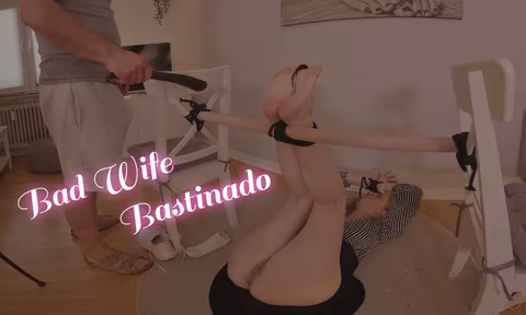 179Bad Wife Bastinado with Sabdeluxe