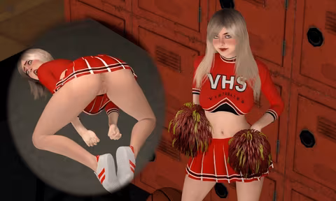 19 Years Old Teen Cheerleader Blonde