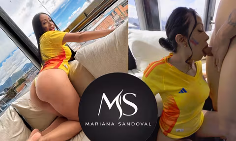 A Hard Fuck Before The Colombia Match VR porn video