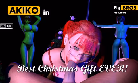 Akiko Best Christmas Gift Ever 8k with Akiko