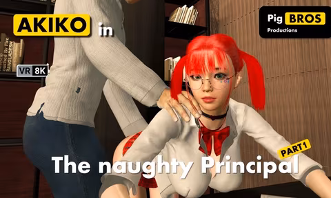 Akiko The Naughty Principal Part 1 8k with Akiko