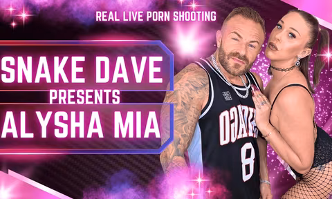 Alysha Mias Porn Casting With Snake Dave with Alysha Mia
