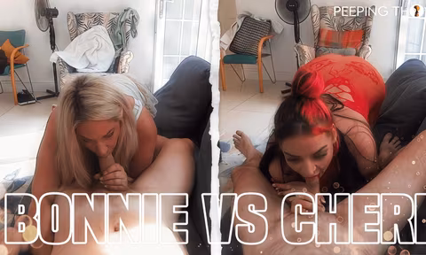 Bonnie And Cheri Sofa Double Feature with Cherry Pi and Bonnie Boo