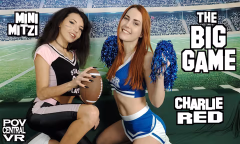Charlie Red And Mini Mitzi The Big Game VR Porn Video