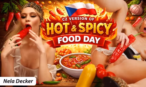 CZ Version Of Hot Spicy Food Day with Nela Decker