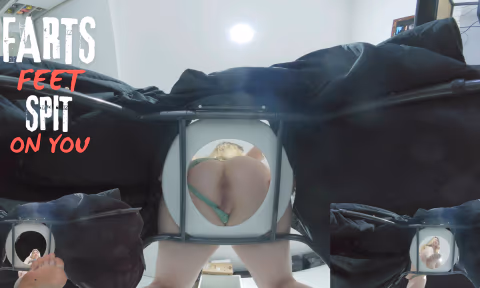 Farts Feet And Spit From Your Goddess VR porn video