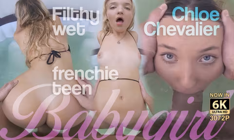 Filthy Wet French 19 Years Old Teen Gets A Creampie VR Porn Video
