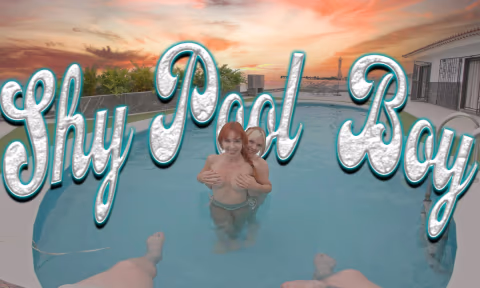 Fuckig Shy Pool Boy VR porn video