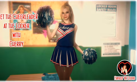 FVR - 20 - Meet the Cheerleader at the Locker - Cherry with Cherry Fvr