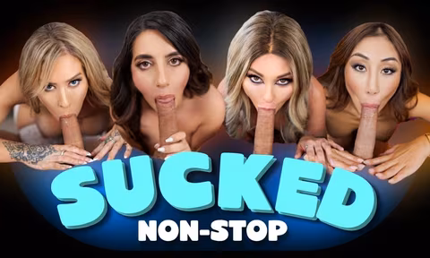 Get Sucked NonStop 20 Sitting Blowjobs Positions Centered VR porn video