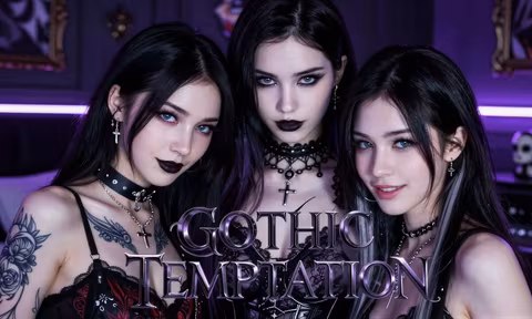 Gothic Temptations  Dark Desire Unleashed  Episode 1 VR POV VR porn video