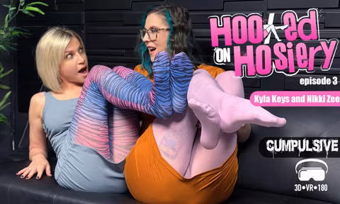 Hooked on Hosiery Episode 3 with Kyla Keys and Nikki Zee
