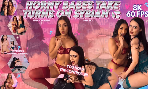 Horny Babes Take Turns On Sybian