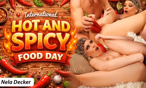 International Hot And Spicy Food Day with Nela Decker