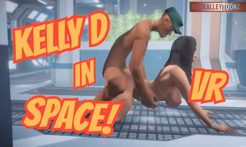 Kelly D Big Pawg Ass Gets BBC In Space Station Sex with Blackdisney315