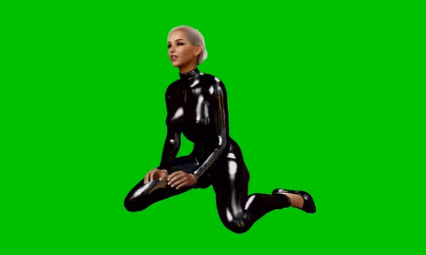 Latex Girl On Top - Riding POV (Passthrough)