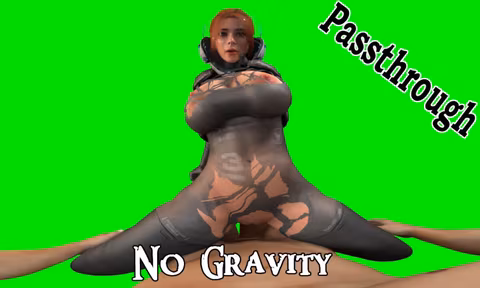 No Gravity Passthrough VR Porn Video