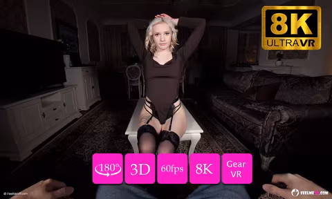Orellia Taking You Deep Into Her First VR Striptease with Orellia