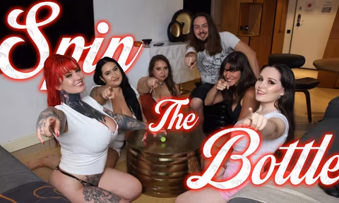Spin The Bottle Group Fun VR porn video