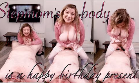 Stepmoms Body Is A Happy Birthday Present VR Porn Video