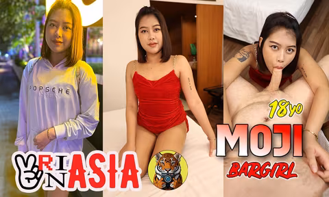Supercute Thai Bargirl Picked From Tthe Streets Of Bangkok with Moji