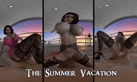 The Summer Vacation CG VR porn video