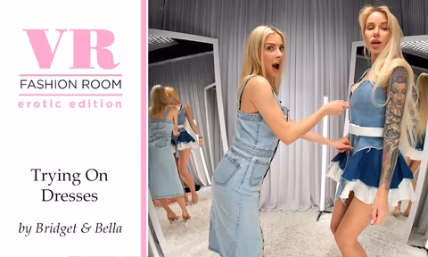 Trying on Dresses by Bridget  Bella