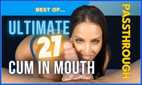 Ultimate 27 Cum In Mouth Moments in Passthrough with Candee Licious and Antonia Sainz