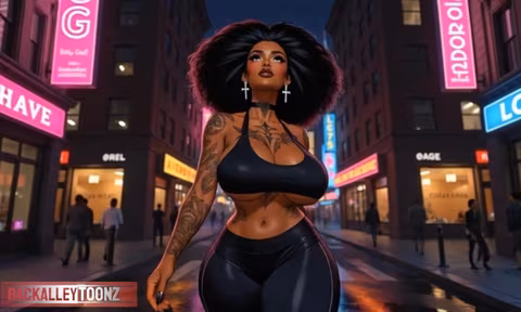 Wandas Ebony Big Booty Boutique Day
