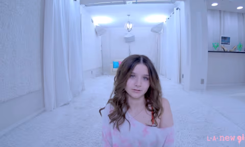 Young Model Carly Strips For You In The Studio VR porn video