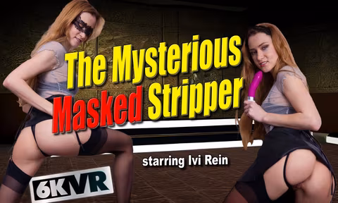 The Mysterious Masked Stripper VR Porn Video