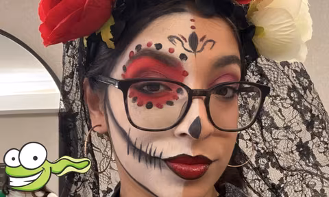 POV Madison Wilde Blow Job Wearing Face Paint VR Porn Video